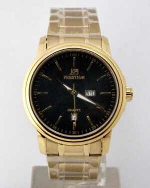 Prestige Golden Men's Wrist Watch