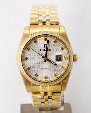 Hilux Golden Men's Wrist Watch