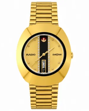 Rado Black and Golden Dial