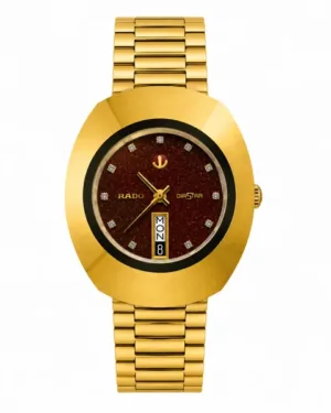 Rado Diastar Mehroon Dial Watch