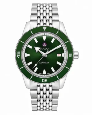 Green Dial Rado Caption Cook