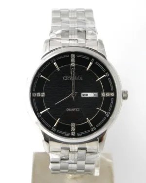 Black Dial Crysma Men's Watch