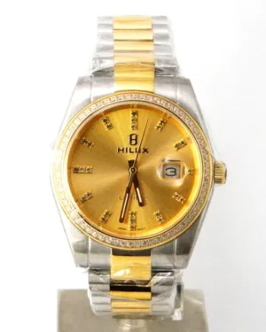 Golden Dial Hilux Wrist Watch