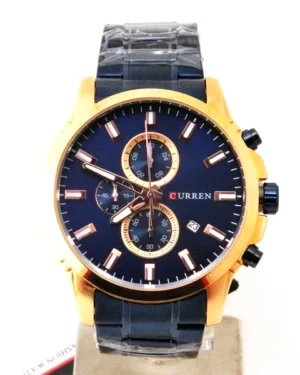 Curren Blue Men's Wrist Watch