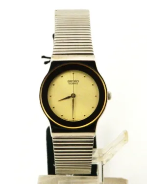 Golden Dial Seiko Ladies Watch