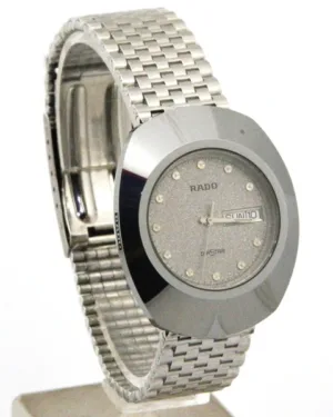 Rado Diastar Silver Wrist Watch