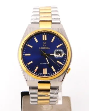 Blue Dial Crysma Men's Watch