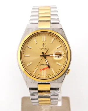Golden Dial Crysma Men's Watch