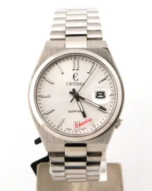 Crysma All Silver Men's Watch