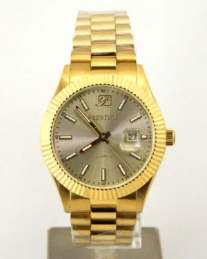 Prestige All Golden Wrist Watch