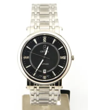 Black Dial Crysma Men's Watch