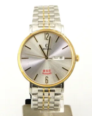 Silver Dial Crysma Automatic Watch
