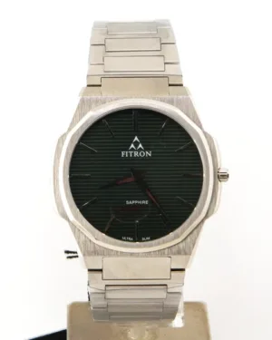 Green Dial Fitron Men's Watch