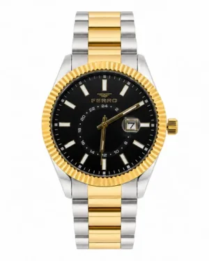 Two Tone Ferro Wrist Watch