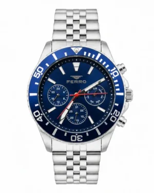 Blue Dial Ferro Men's Watch