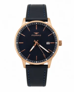 Ferro All Blue Strap Watch