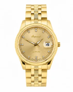Imperial All Golden Wrist Watch