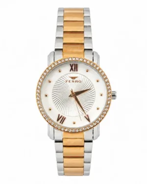 Ferro Silver Dial Ladies Watch