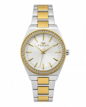 Two Tone Ferro Ladies Watch