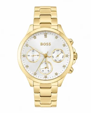 Silver Dial Boss Ladies Watch