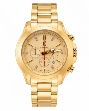 All Golden Crysma Men's Watch