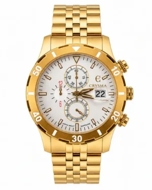 Silver Dial Crysma Men's Watch