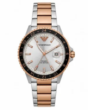 Emporio Armani Silver Dial Watch