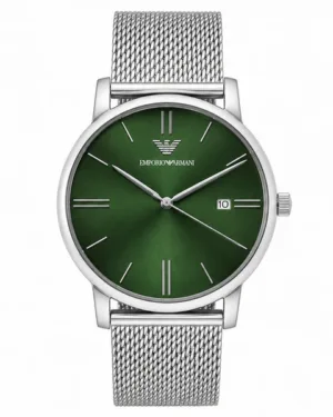 Green Dial Armani Men's Watch