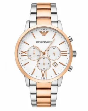 Emporio Armani Two Tone Watch
