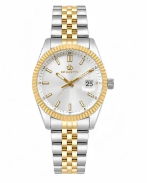 Two Tone Bigotti Men's Watch