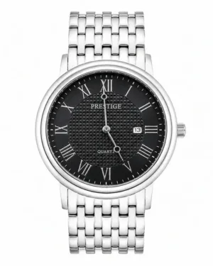 Silver Prestige Men's Wrist Watch