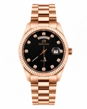 Prestige Rose Gold Men's Watch