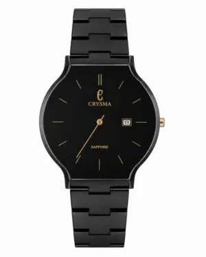 Crysma All Black Wrist Watch