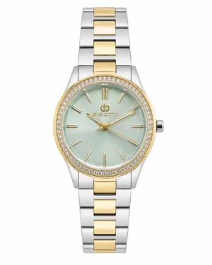 Bigotti Two Tone Wrist Watch