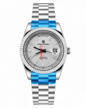 All Silver Pagani Design Watch