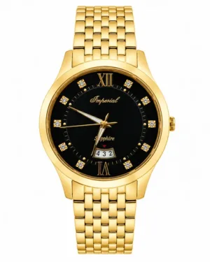 Imperial Black Dial Men's Watch