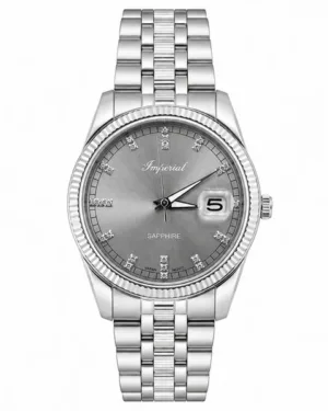 Imperial All Silver Men's Watch