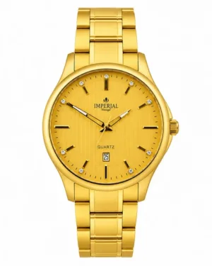 Imperial All Golden Wrist Watch