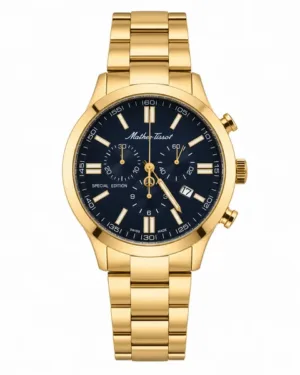 Mathey Tissot Blue Dial Watch