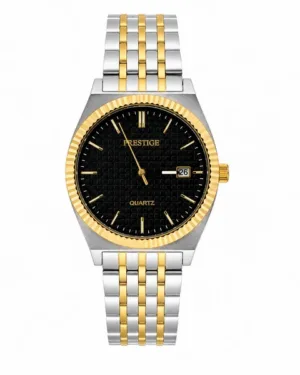 Black Dial Prestige Men's Watch
