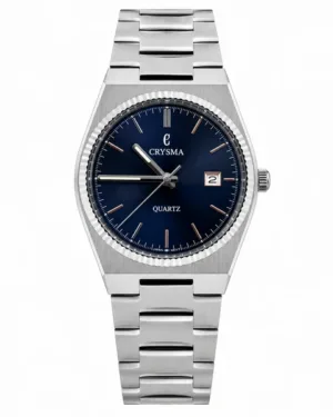 Blue Dial Crysma Men's Watch