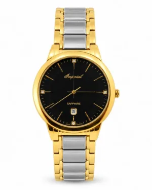 Black Dial Imperial Men's Watch