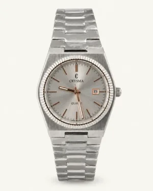 Crysma All Silver Men's Watch