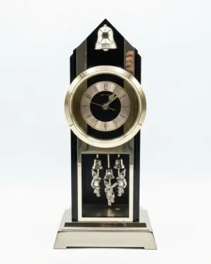 RHYTHM Golden Black Timepiece