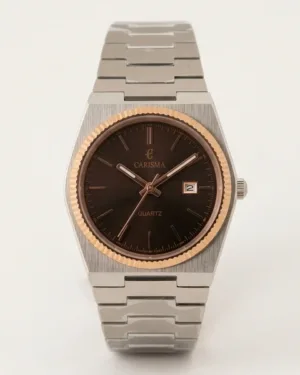 Brown Dial Crysma Wrist Watch