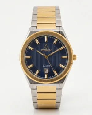 Fitron Blue Dial Men's Watch