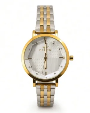 Ferro Silver Dial Women's Watch