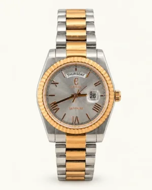 Two Tone Crysma Men's Watch