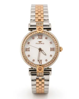 Ferro Two Tone Ladies Watch