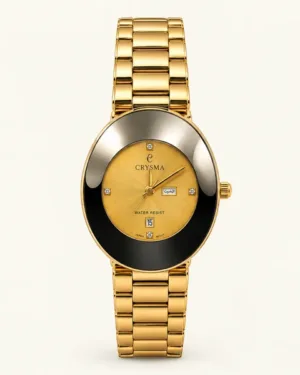Golden Crysma Women's Wrist Watch